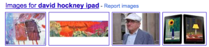 David Hockney iPad google hit 4th image